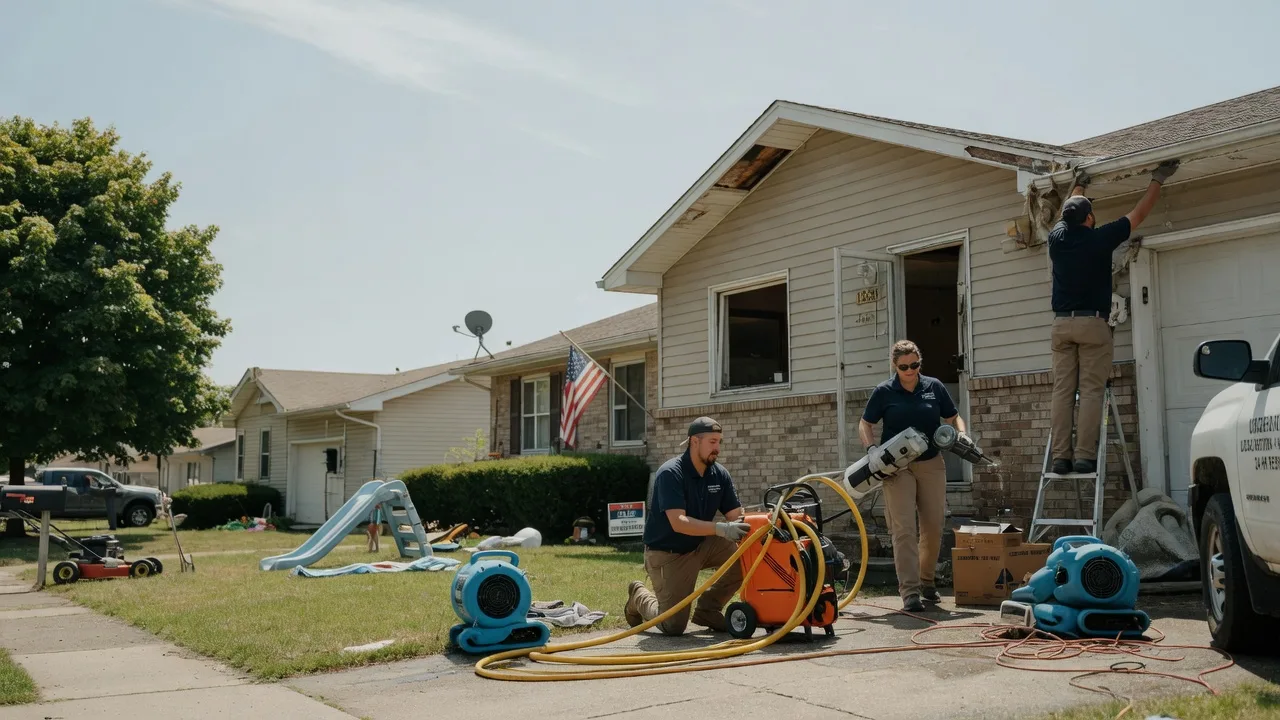 Water Damage Restoration in Olympia Fields, IL near me